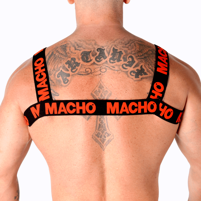 MACHO - PETTORINA DOPPIA ROSSO