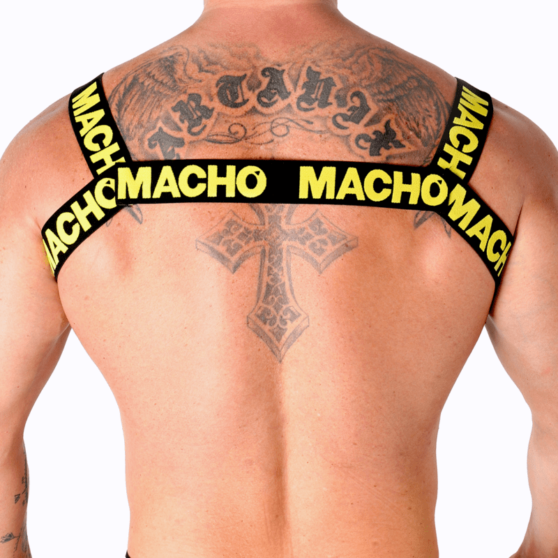 MACHO - PETTORINA DOPPIA GIALLA
