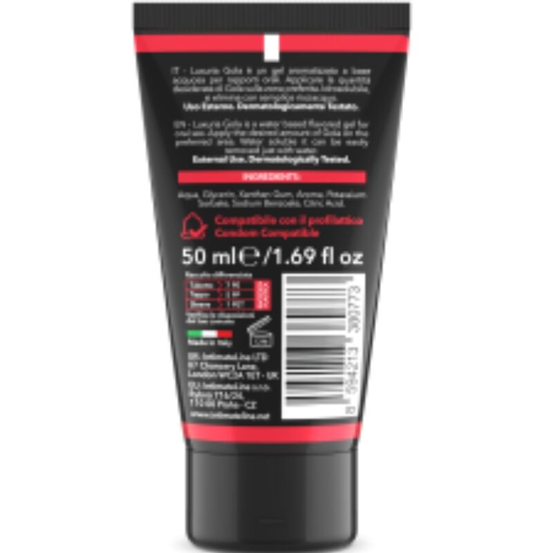 LUXURIA GEL SESSO ORALE GUSTO FRAGOLA 30 ML