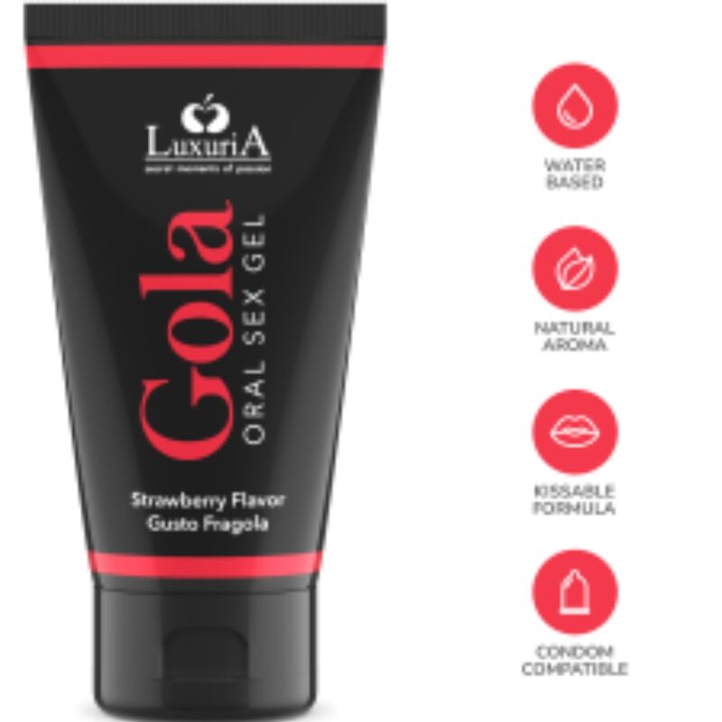 LUXURIA GEL SESSO ORALE GUSTO FRAGOLA 30 ML