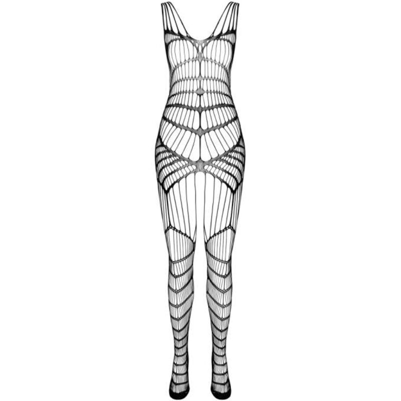 PASSION - BS 102 BODYSTOCKING NERO TAGLIA UNICA