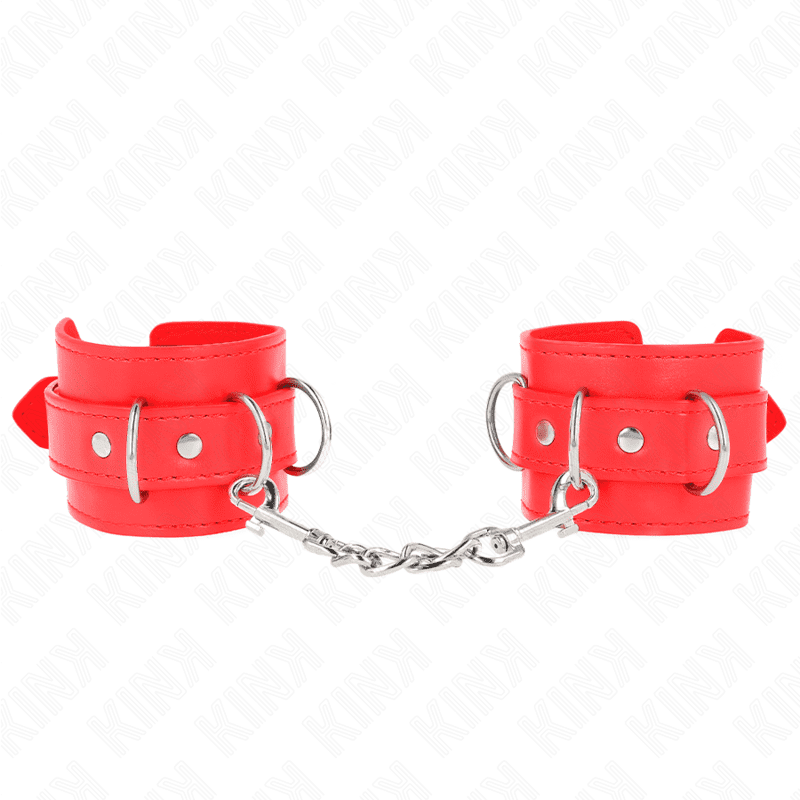 KINK - RESISTENZA DA POLSO CON 3 ANELLI A D REGOLABILE ROSSO 17,5-25 CM X 6 CM