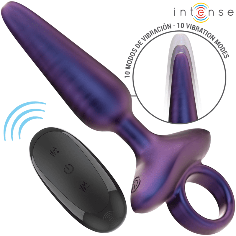 INTENSE - MARLON VIBRANTE ANAL PLUG MODELLO 4 TELECOMANDO