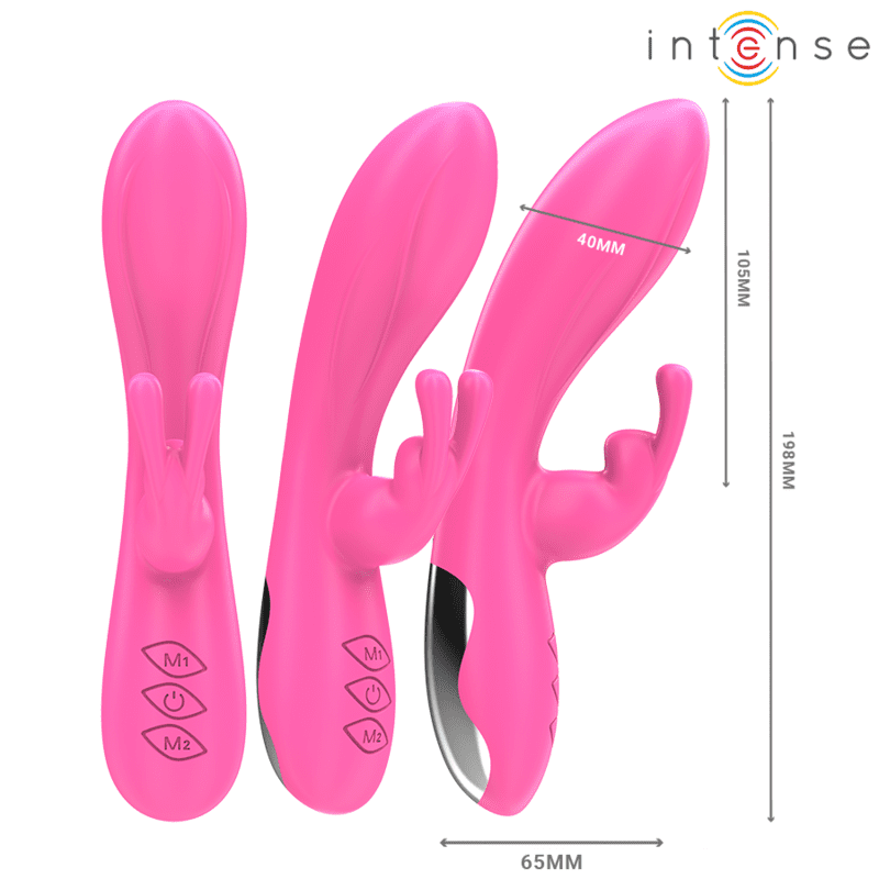 INTENSE - RANDALL VIBRATORE RABBIT 10 VIBRAZIONI ROSA