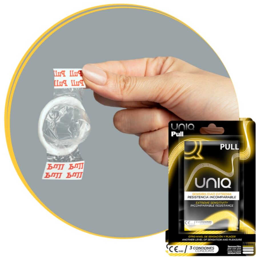 UNIQ PULL FREE LATEX 3UDS