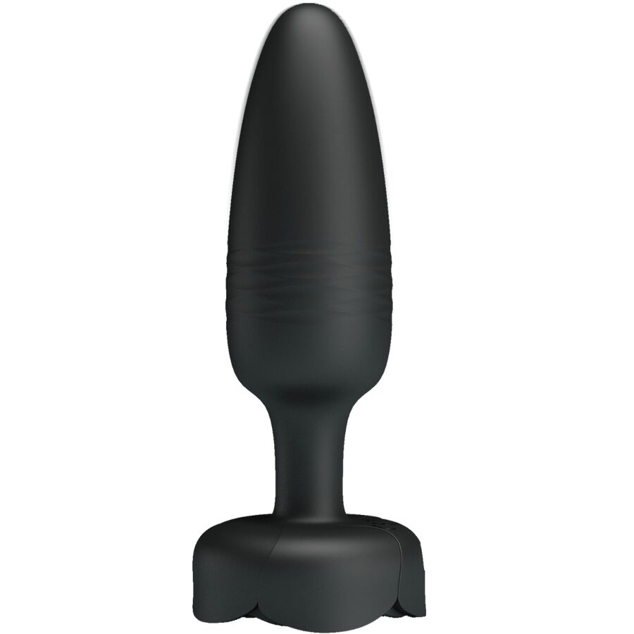 PRETTY LOVE - TARION PLUG ANALE CON LUCE LED NERO 12,5 CM