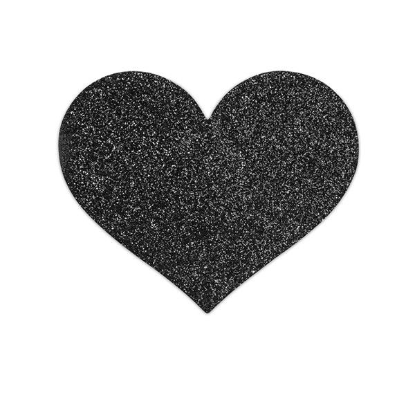 BIJOUX PEZONERAS FLASH CORAZÓN NERO
