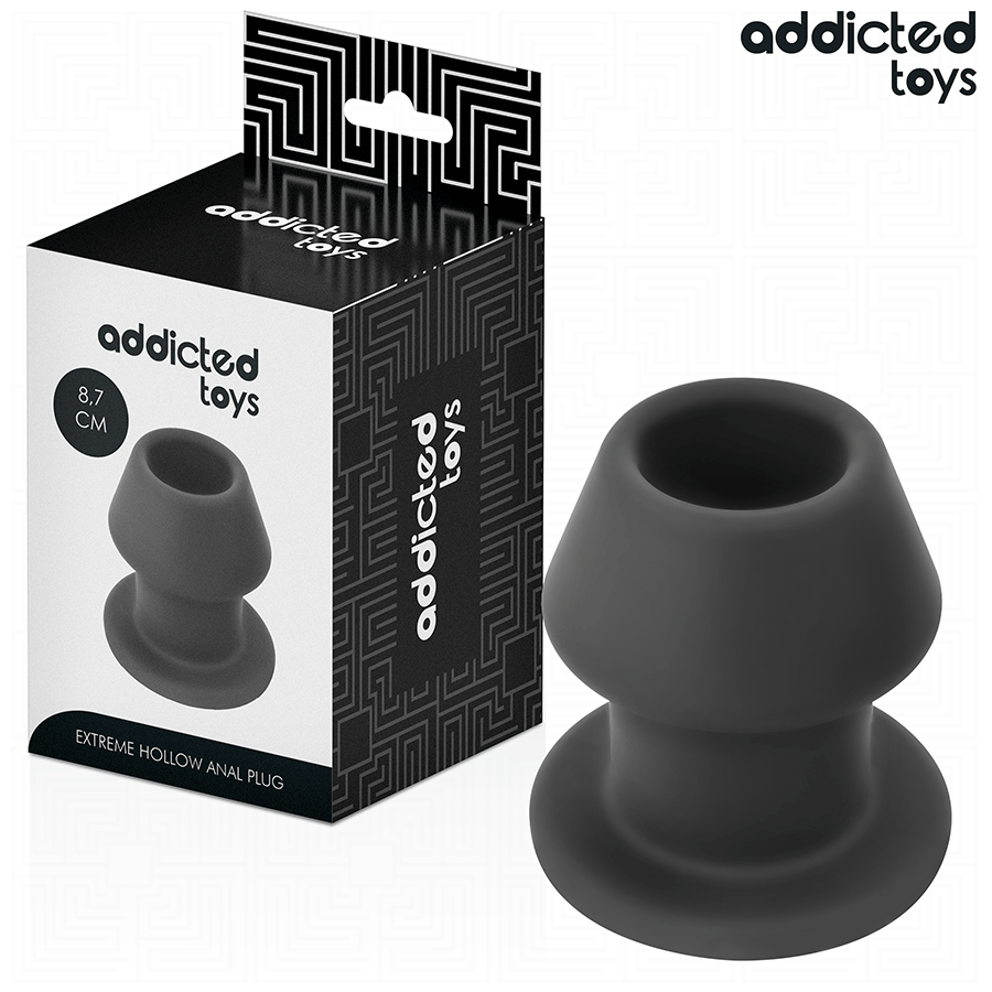 ADDICTED TOYS - EXTREME HOLLOW ANAL PLUG TAGLIA M 8,7 CM