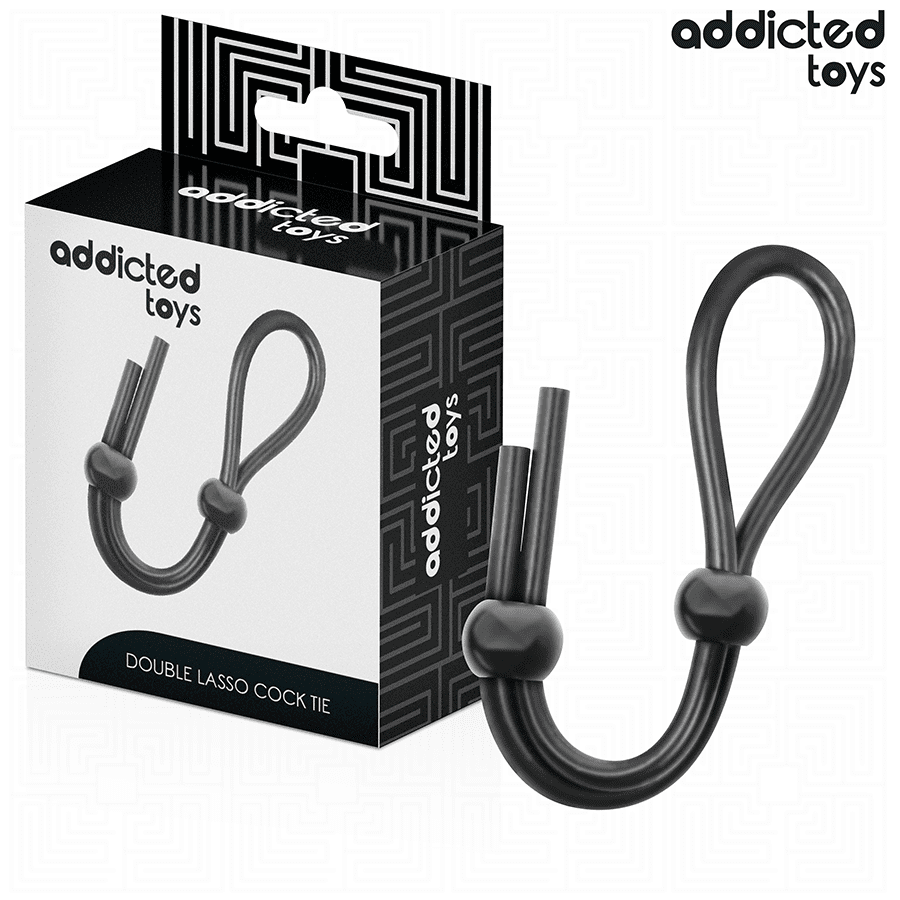 ADDICTED TOYS - CORDA IN SILICONE PER IL PENE A DOPPIO ANELLO