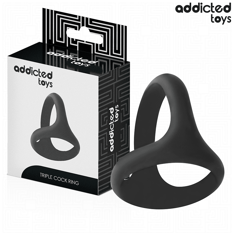 ADDICTED TOYS - ANELLO PER PENE TRIPLO SPESSO