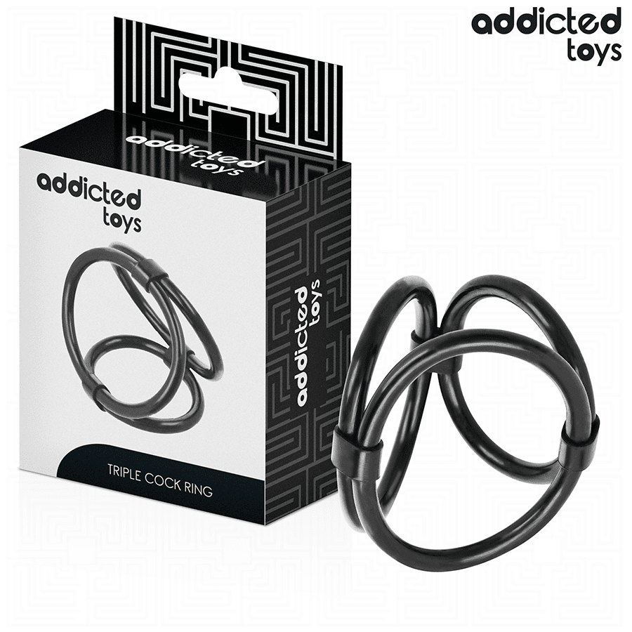 ADDICTED TOYS - ANELLO PER PENE TRIPLO