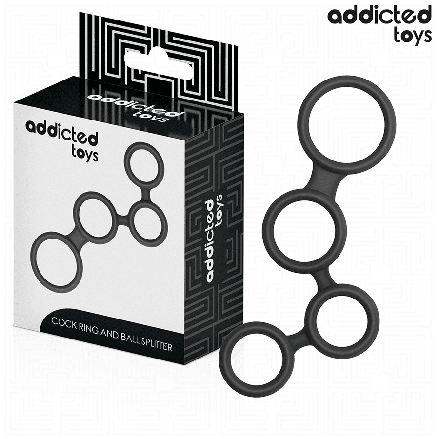 ADDICTED TOYS - ANELLO PER PENE CON DIVISORI PER TESTICOLI