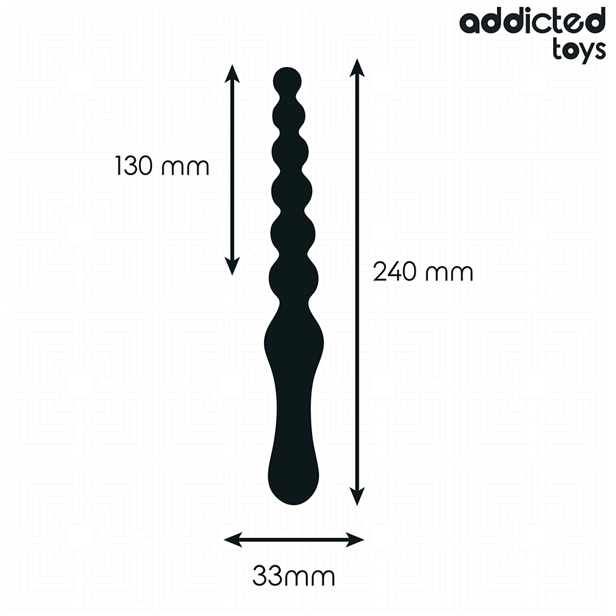 img_209175_14bfcba5024223e1fbe2b4b8cd73d2f4_1.png ADDICTED TOYS - MASSAGGIATORE ANALE 24 CM