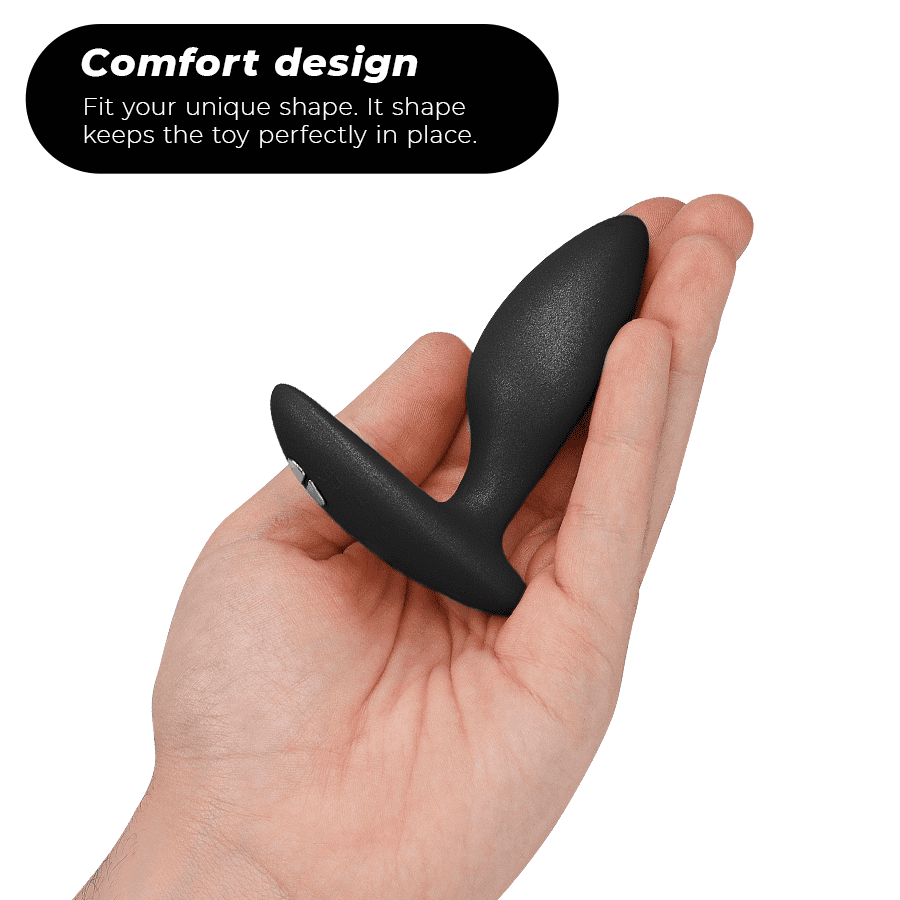 WE-VIBE - VECTOR+ MASSAGGIATORE PROSTATICO VIBRANTE NERO