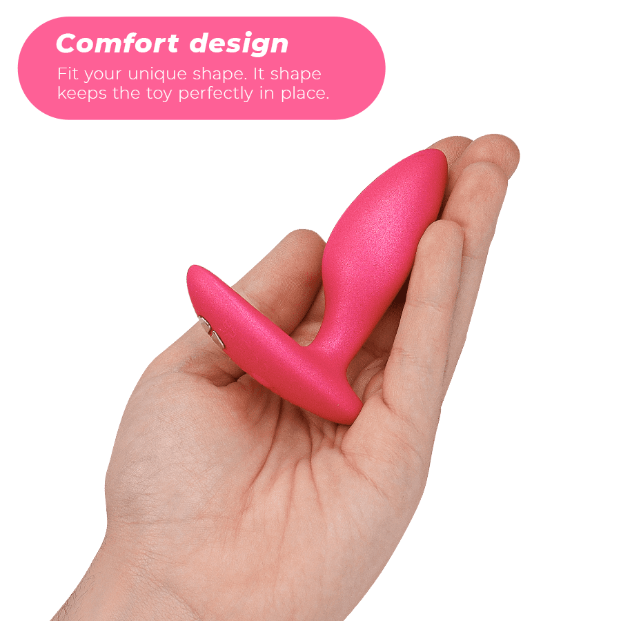 PLUG ANALE VIBRANTE ROSA