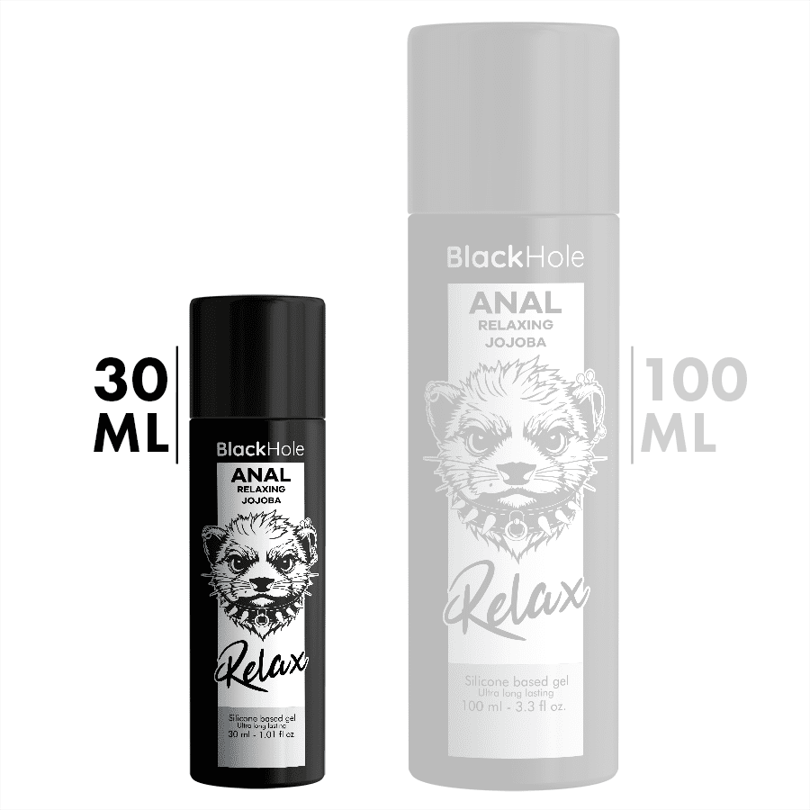 BLACK HOLE - GEL SILICONE BASE DILATAZIONE ANALE 30 ML