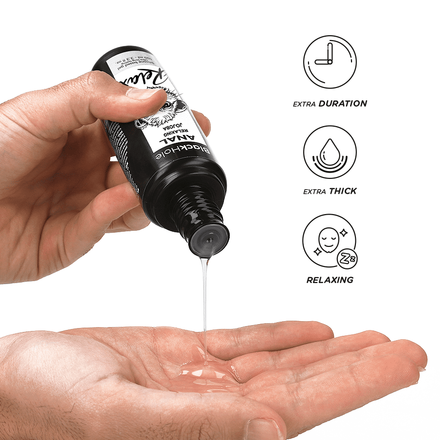 BLACK HOLE - GEL SILICONE BASE DILATAZIONE ANALE 30 ML