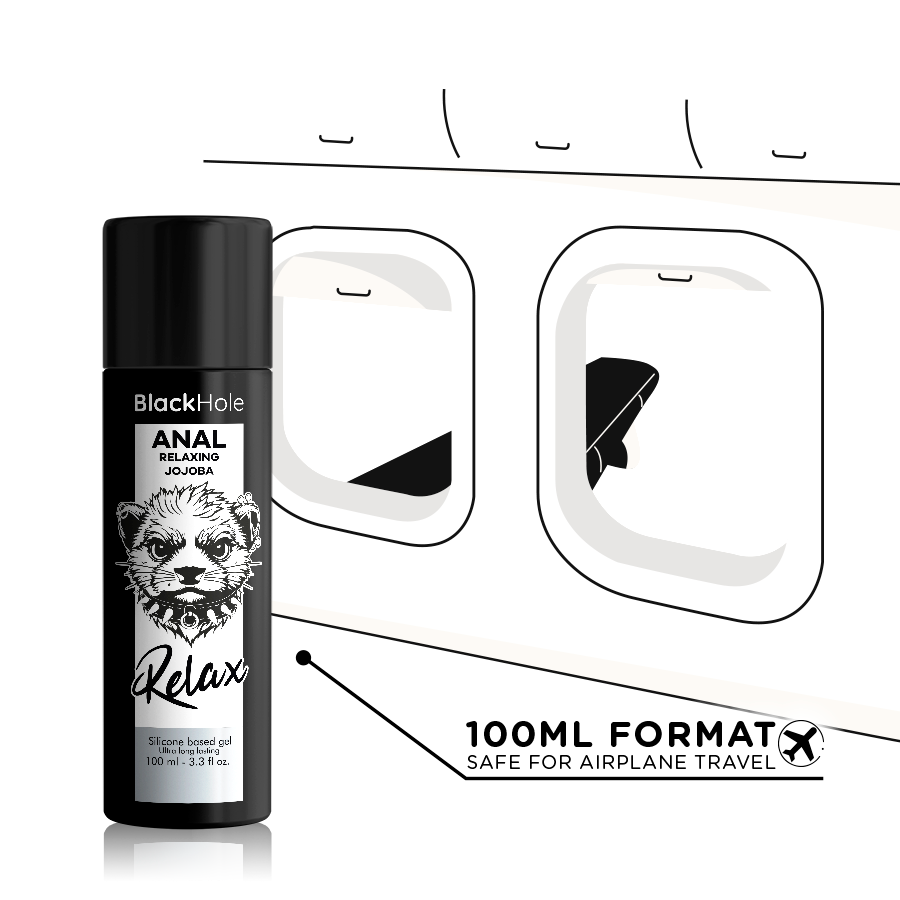 BLACK HOLE - GEL SILICONE BASE DILATAZIONE ANALE 30 ML