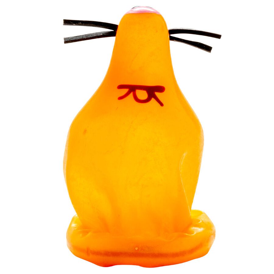 CONDOMERIE - PRESERVATIVI NOVITÀ DIPINTI A MANO FOX INCOLLATI
