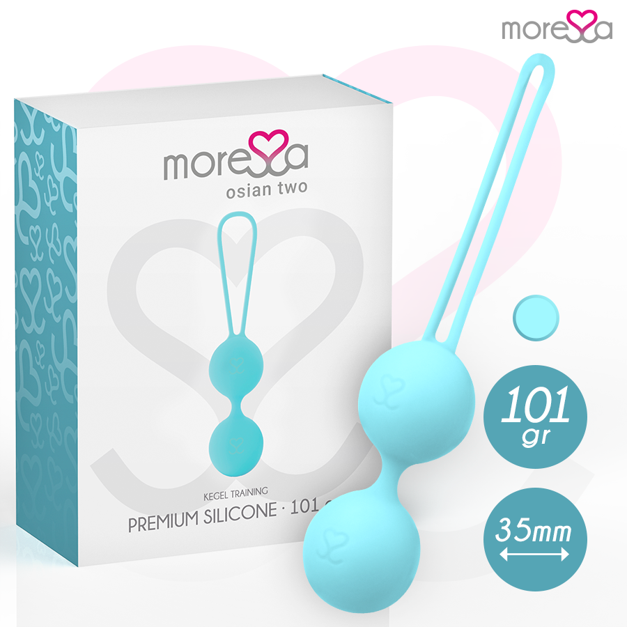 MORESSA OSIAN TWO PREMIUM SILICONE TURCHESE