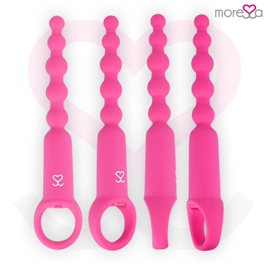 img_213197_f3f9313cda35928955408f1ef6ddc5a6_1.png VIBRATORE TELECOMANDATO MORESSA RONIE ANAL PLEASURE - ROSA