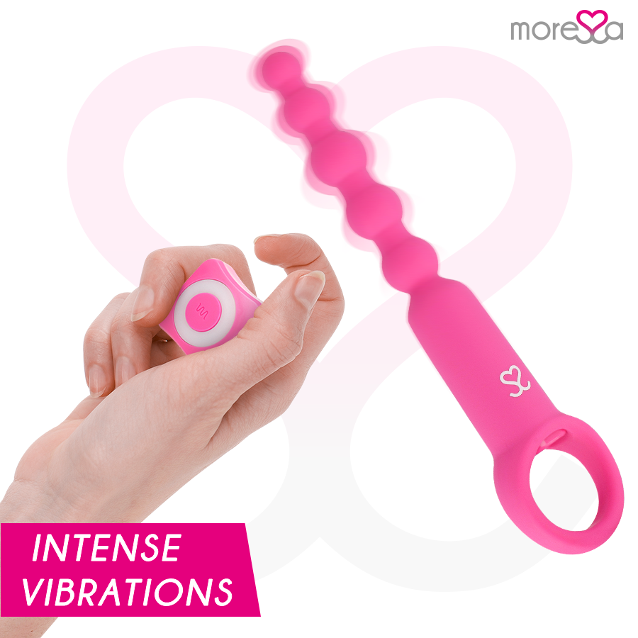img_213203_01d405e67e10aef161762ce8ab32c20a_1.png VIBRATORE TELECOMANDATO MORESSA RONIE ANAL PLEASURE - ROSA