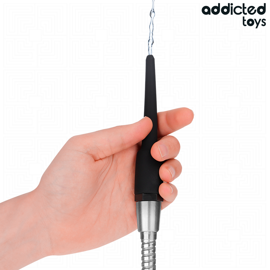 ADDICTED TOYS - PULITORE ANALE CON ADATTATORE UNIVERSALE MODELLO 1