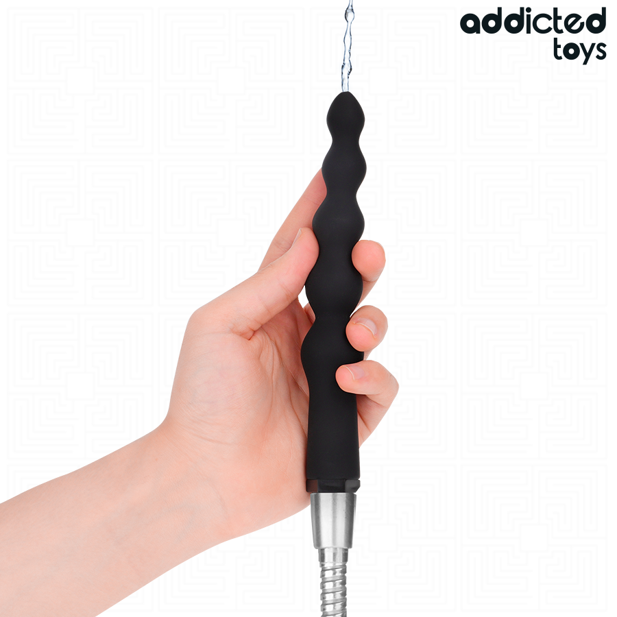 ADDICTED TOYS - PULITORE ANALE CON ADATTATORE UNIVERSALE MODELLO 5
