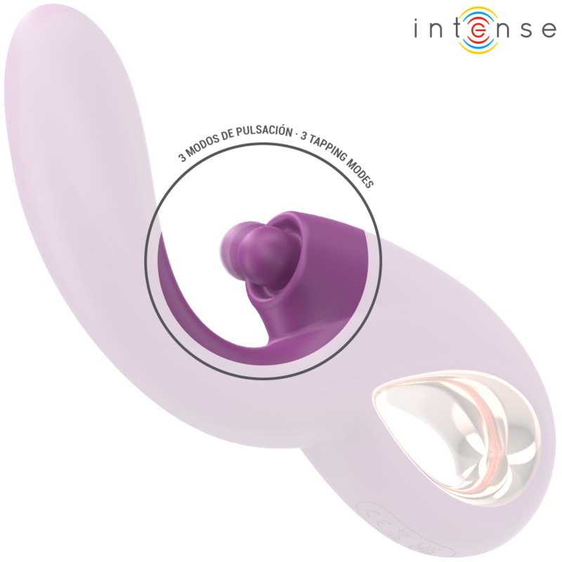 img_213973_f41842fc242e693c505d7977e500f24f_1.png INTENSE - LALI VIBRATORE MULTIFUNZIONE PUNTO G TAPPING THRUST VIBRATION VIOLA
