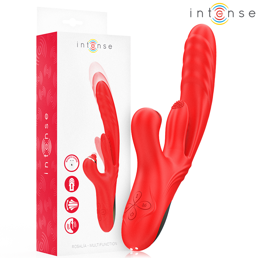 img_214027_c7f65b19b4930049ae67f4909857ab14_1.png INTENSE - VIBRATORE MULTIFUNZIONE ROSALIA 3 IN 1 ROSSO
