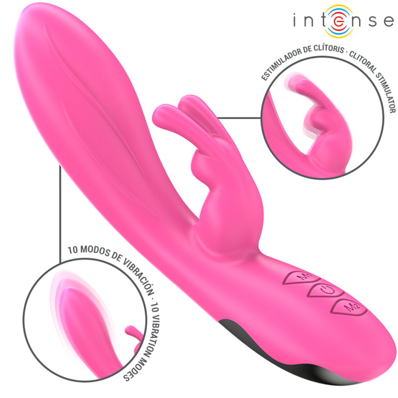 img_214037_76050ef0318e2894cce9664f812426dd_1.png INTENSE - VIBRATORE RANDALL RABBIT 10 VIBRAZIONI ROSA