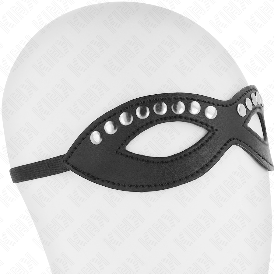 img_214785_9379b8b9bb77d69fd24f1302bea1e79b_1.png KINK - MASCHERA PER OCCHI CON MINI RIVETTI MODELLO 1 20,5 x 5,5 CM