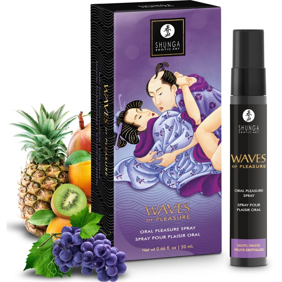 img_217197_d6dd97ef4586f97922c08e6c12d1e41a_1.jpg SHUNGA - WAVES PLEASURE SPRAY ORALE SEDUCENTE FRUTTI ESOTICI 20 ML