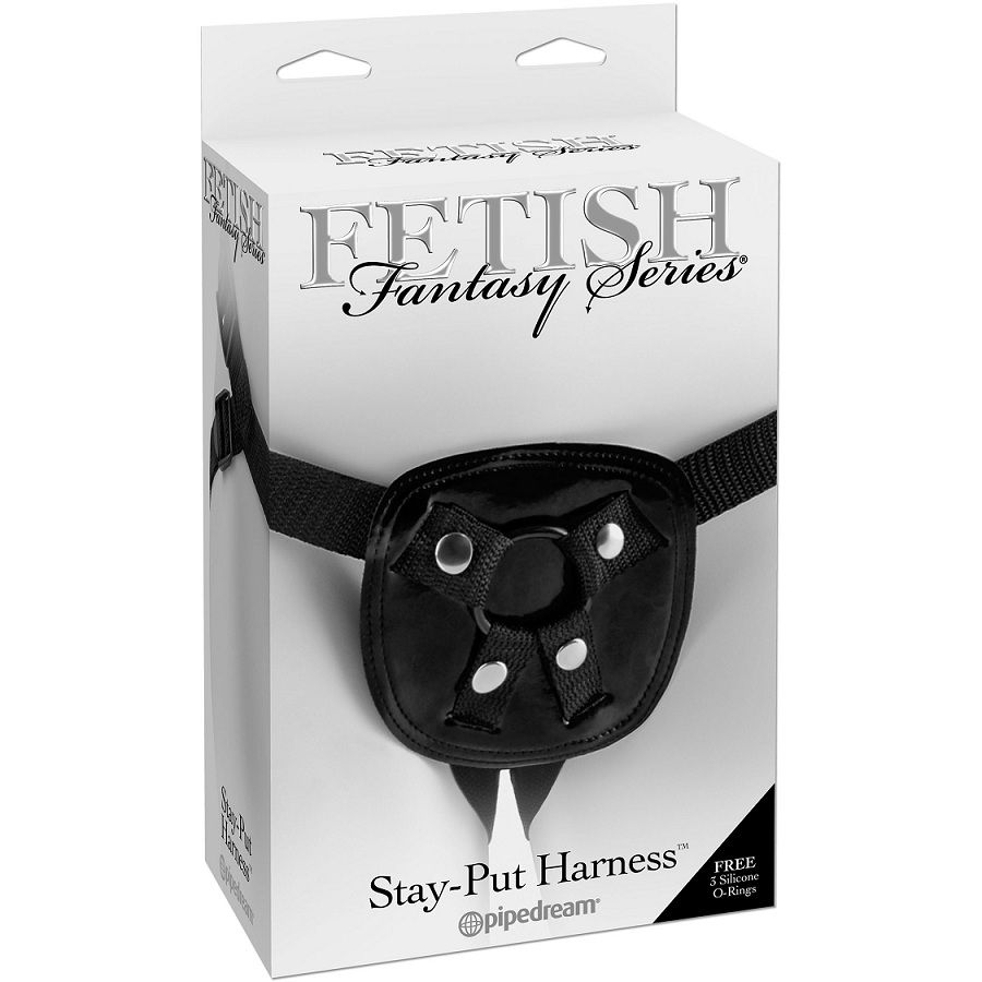 IMBRACATURA STRAP-ON PER 3 ANELLI FALLICI FETISH FANTASY STAY-PUT HARNERS