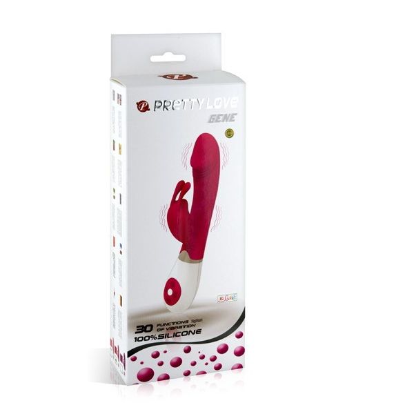VIBRATORE CON RABBIT PRETTY LOVE FLIRTATION GENE