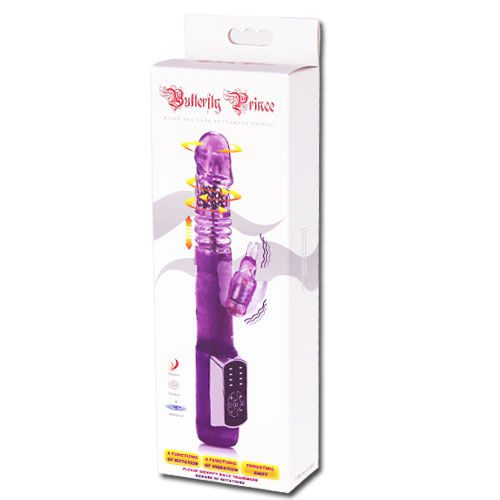 VIBRATORE MULTIFUNZIONI LY-BAILE U.S. RABBIT BUTTERFLY PRINCE