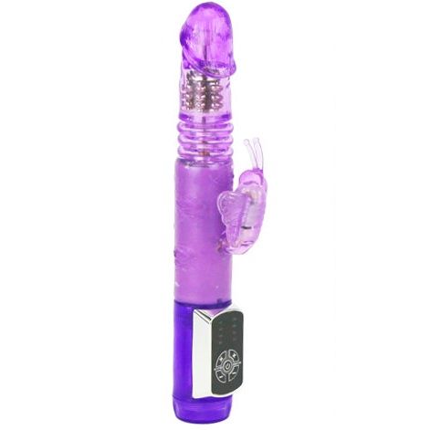 VIBRATORE MULTIFUNZIONI LY-BAILE U.S. RABBIT BUTTERFLY PRINCE