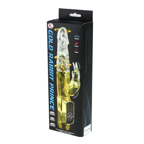 VIBRATORE 12 FUNZIONI - LY-BAILE U.S. RABBIT GOLD PRINCE