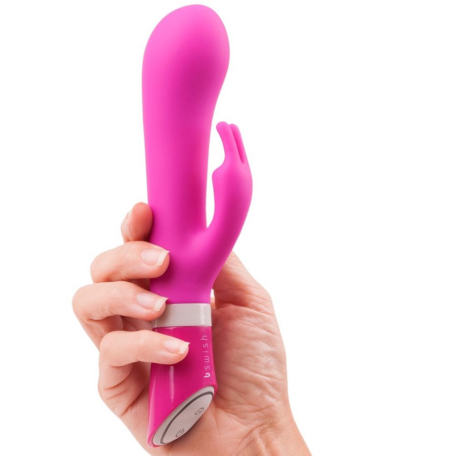 VIBRATORE B SWISH BWILD DELUXE BUNNY RABBIT - RASPBERRY