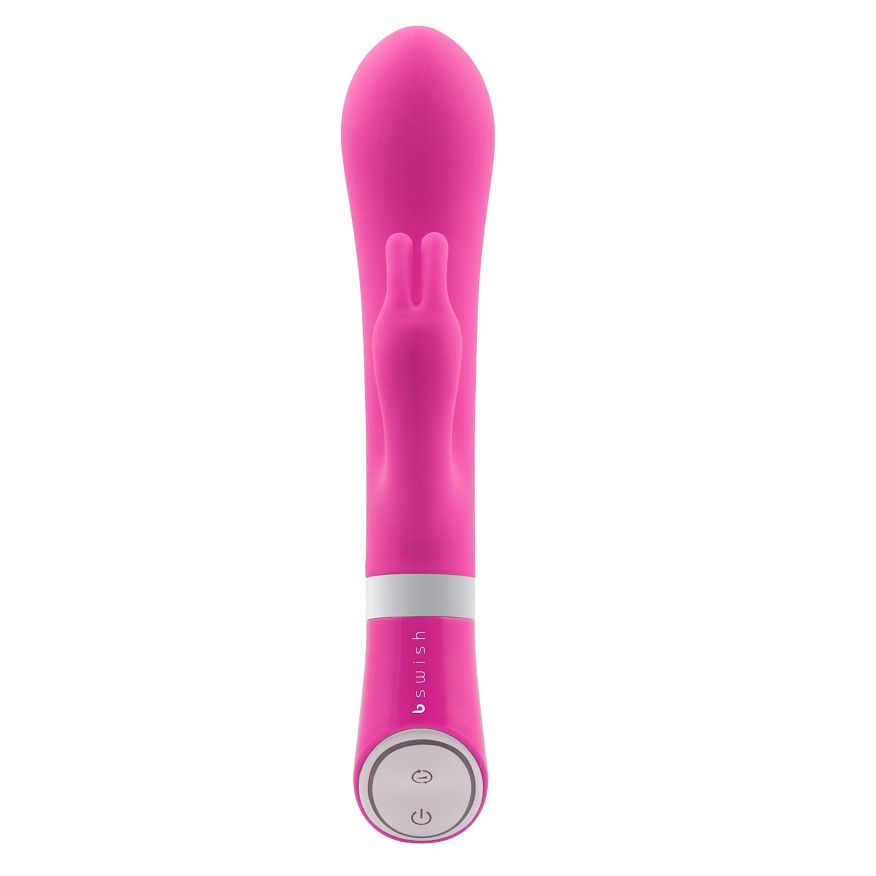 VIBRATORE B SWISH BWILD DELUXE BUNNY RABBIT - RASPBERRY