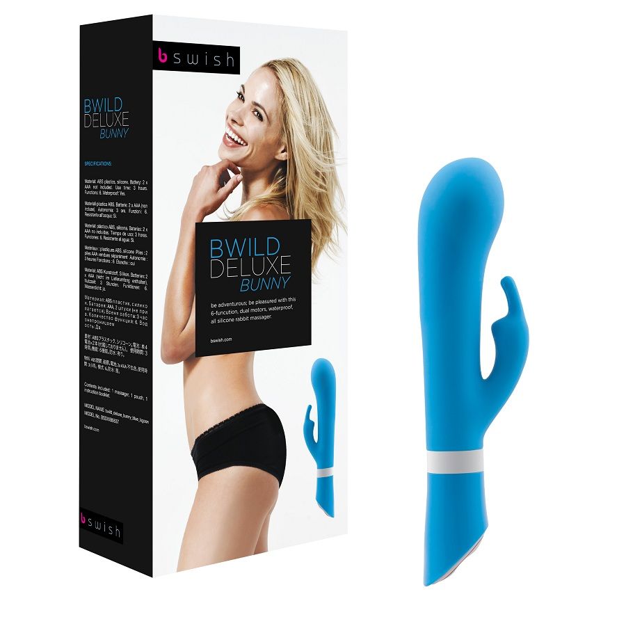 VIBRATORE B SWISH - BWILD DELUXE BUNNY RABBIT - JADE