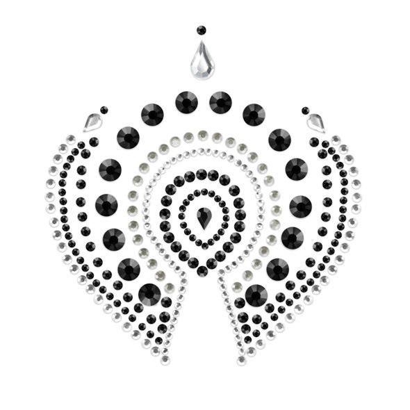 BIJOUX INDISCRETS FLAMBOYANT NERO E ARGENTO