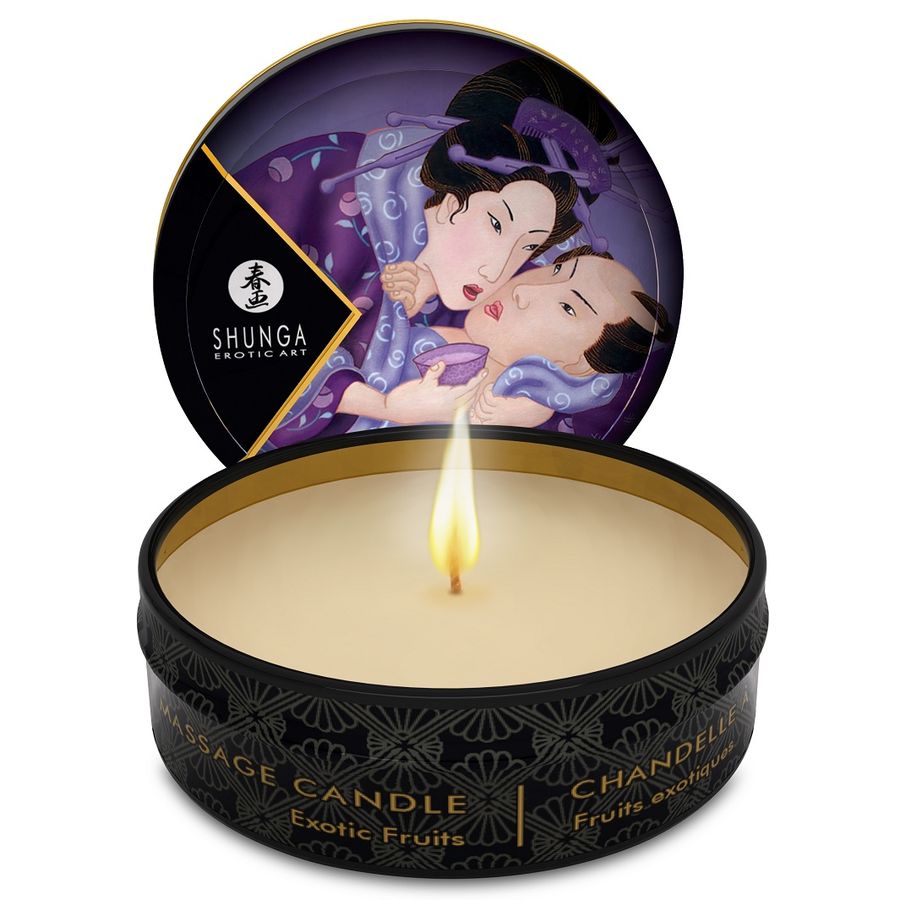 CANDELA DA MASSAGGIO MINI CAREZZA A LUME DI CANDELA + DISPLAY