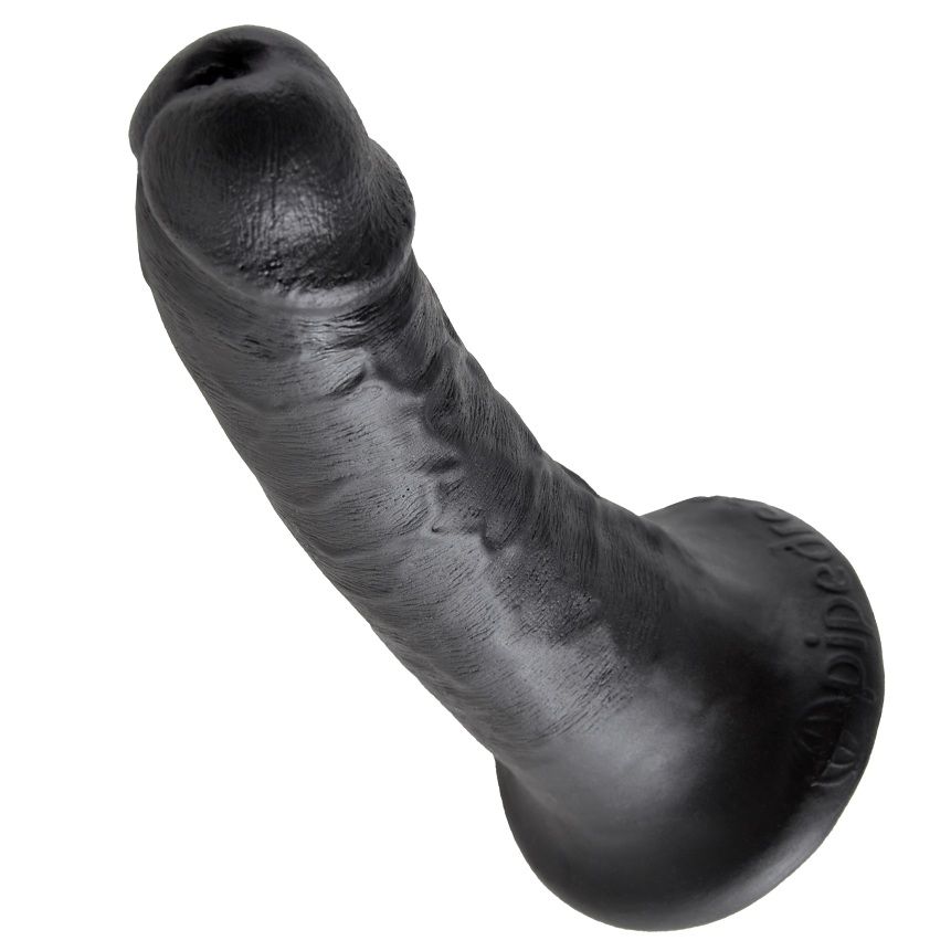 KING COCK 6" PENE NERO 15.2 CM