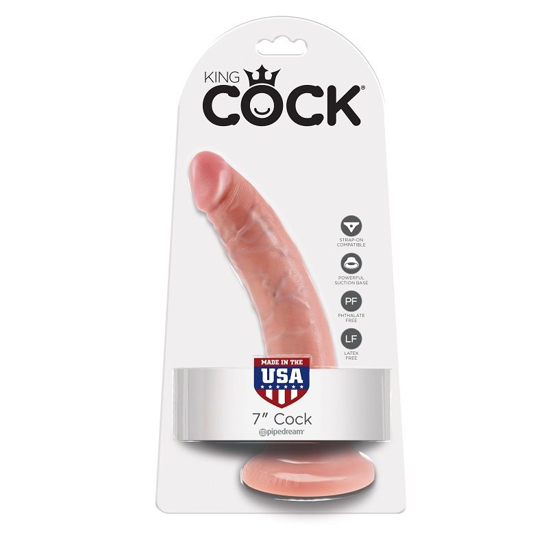 KING COCK 7 "COCK CARNE 17,8 CM