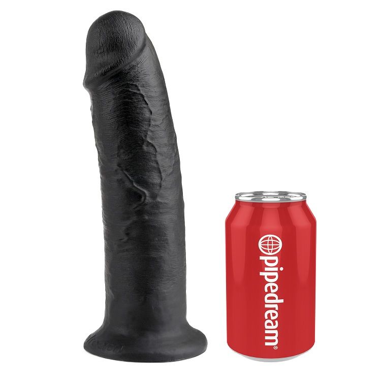 KING COCK 10" PENE NERO 25 CM