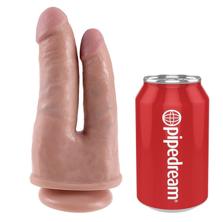 KING COCK DOPPIO PENETRATORE CARNE