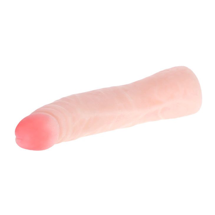 DILDO IN SILICONE TACTO PIEL  REALISTICO 19CM