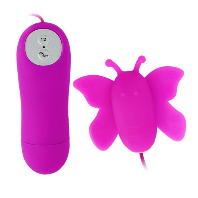 VIBRATORE A FARFALLA 12 VELOCITA LOVE EGGS PINK