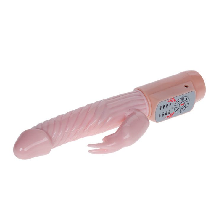 VIBRATORE ROTANTE RISCALDABILE FIRE BUNNY